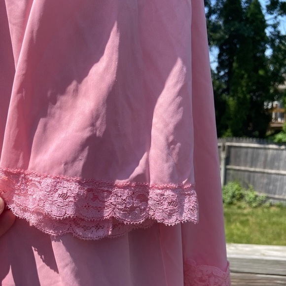 Vintage Pink Peignoir by Shadow Line - Picture 5 of 8
